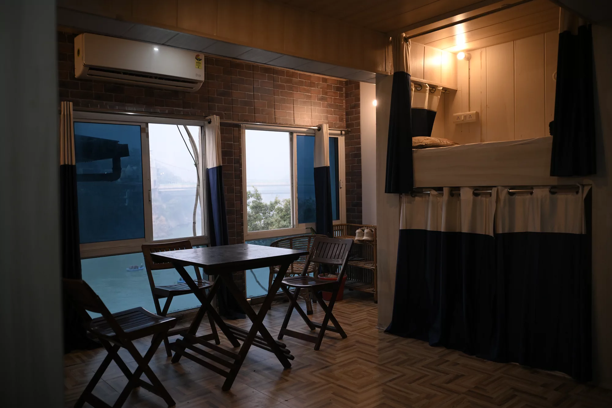 Hostel dormitory space